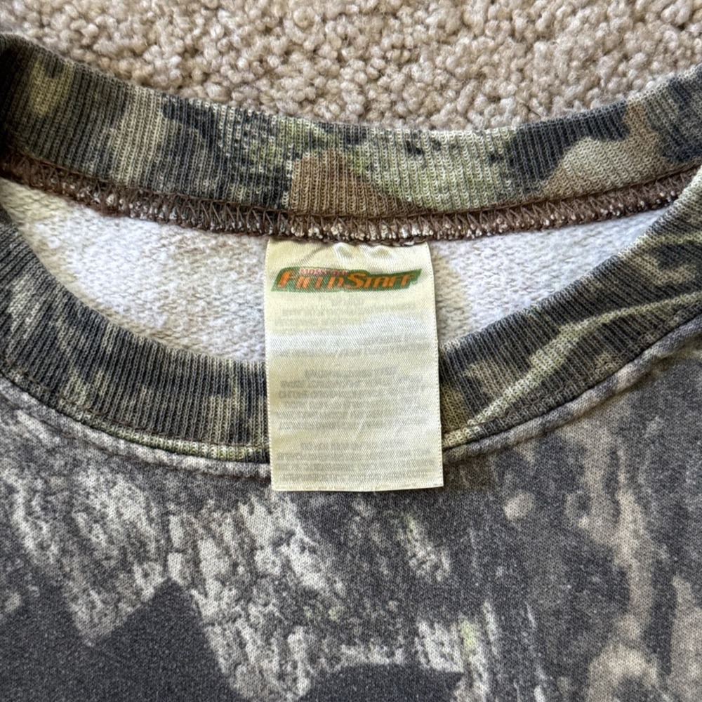 vintage y2k Mossy oak camo crewneck size XL - Picture 2 of 6